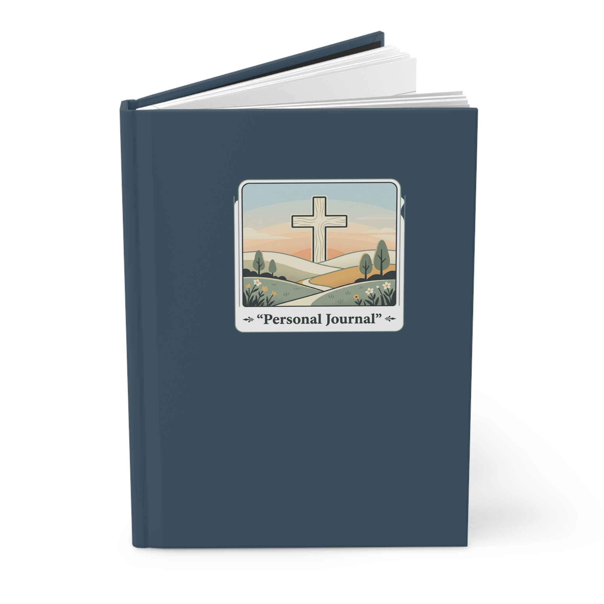 Christian Personal Journal — Hardcover Matte Devotional Notebook