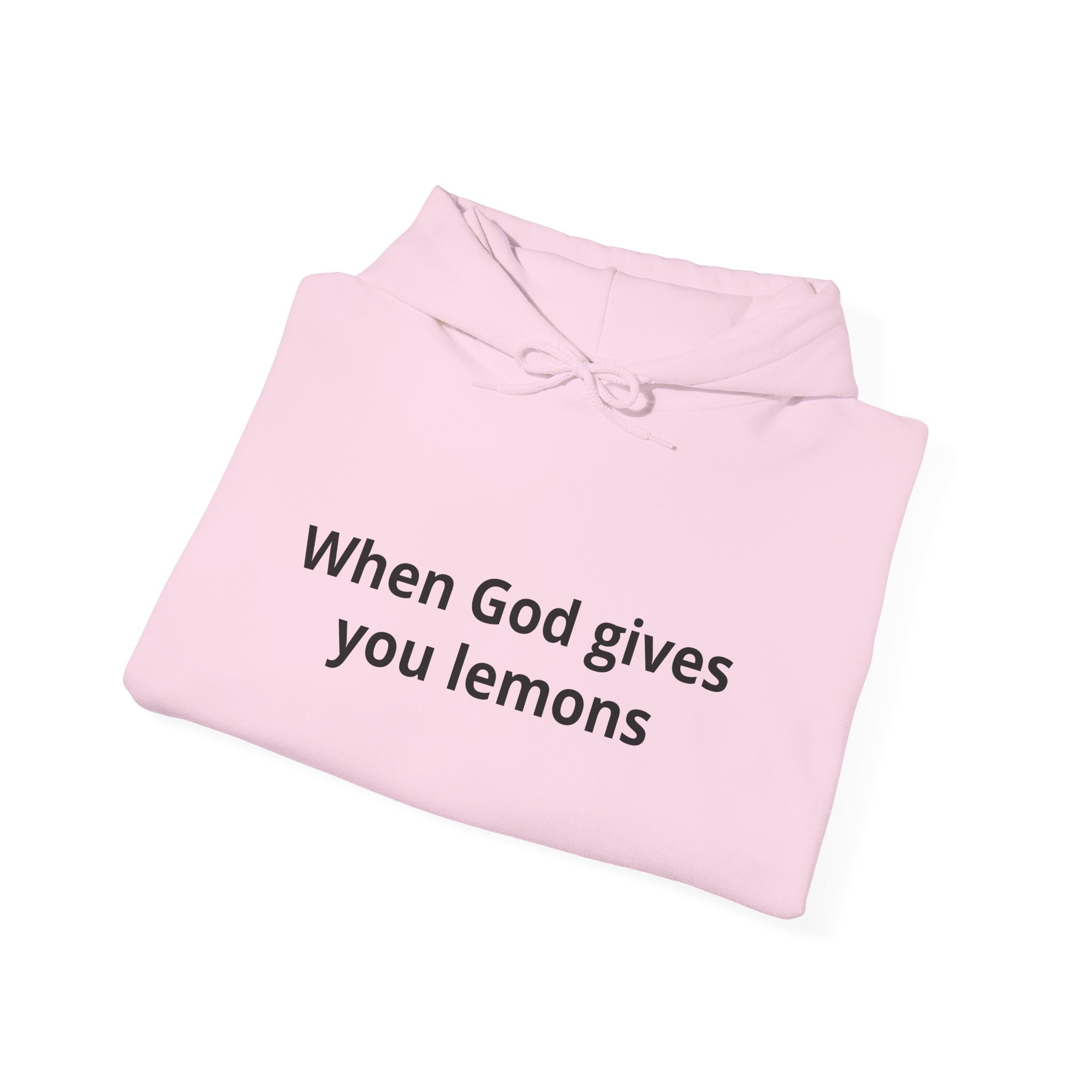 When God Gives You Lemons Hoodie – Christian Inspirational Pullover