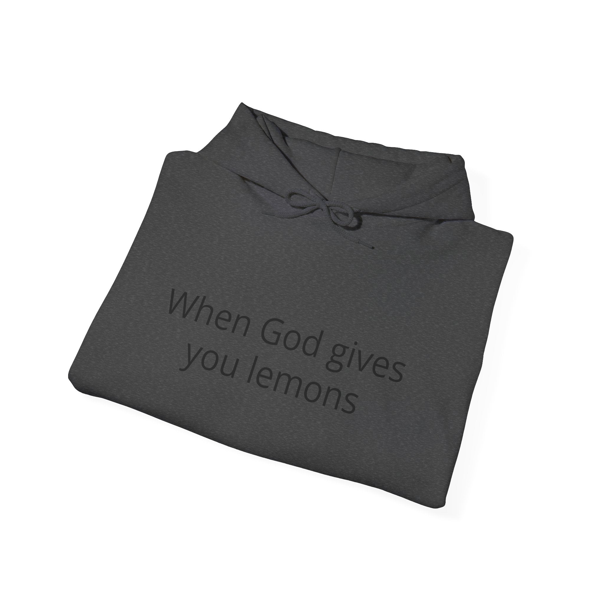 When God Gives You Lemons Hoodie – Christian Inspirational Pullover