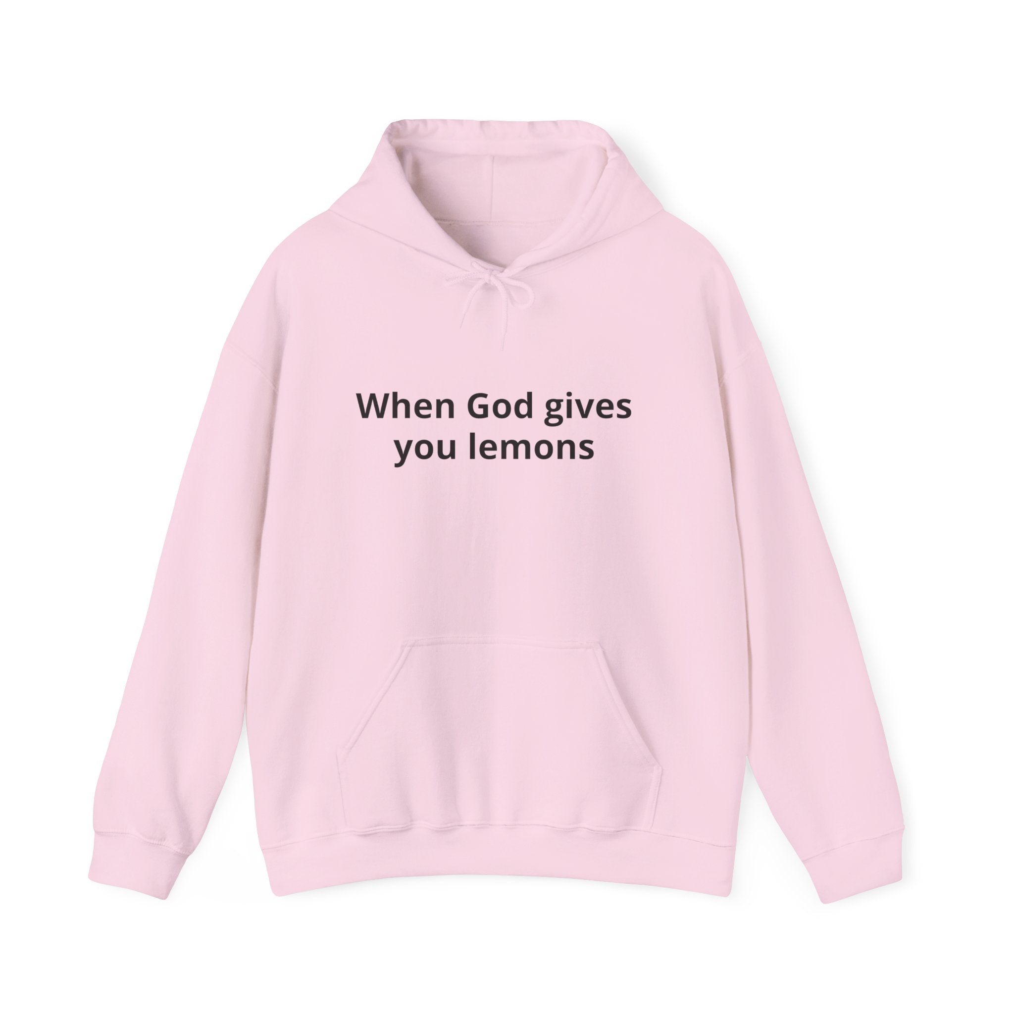 When God Gives You Lemons Hoodie – Christian Inspirational Pullover