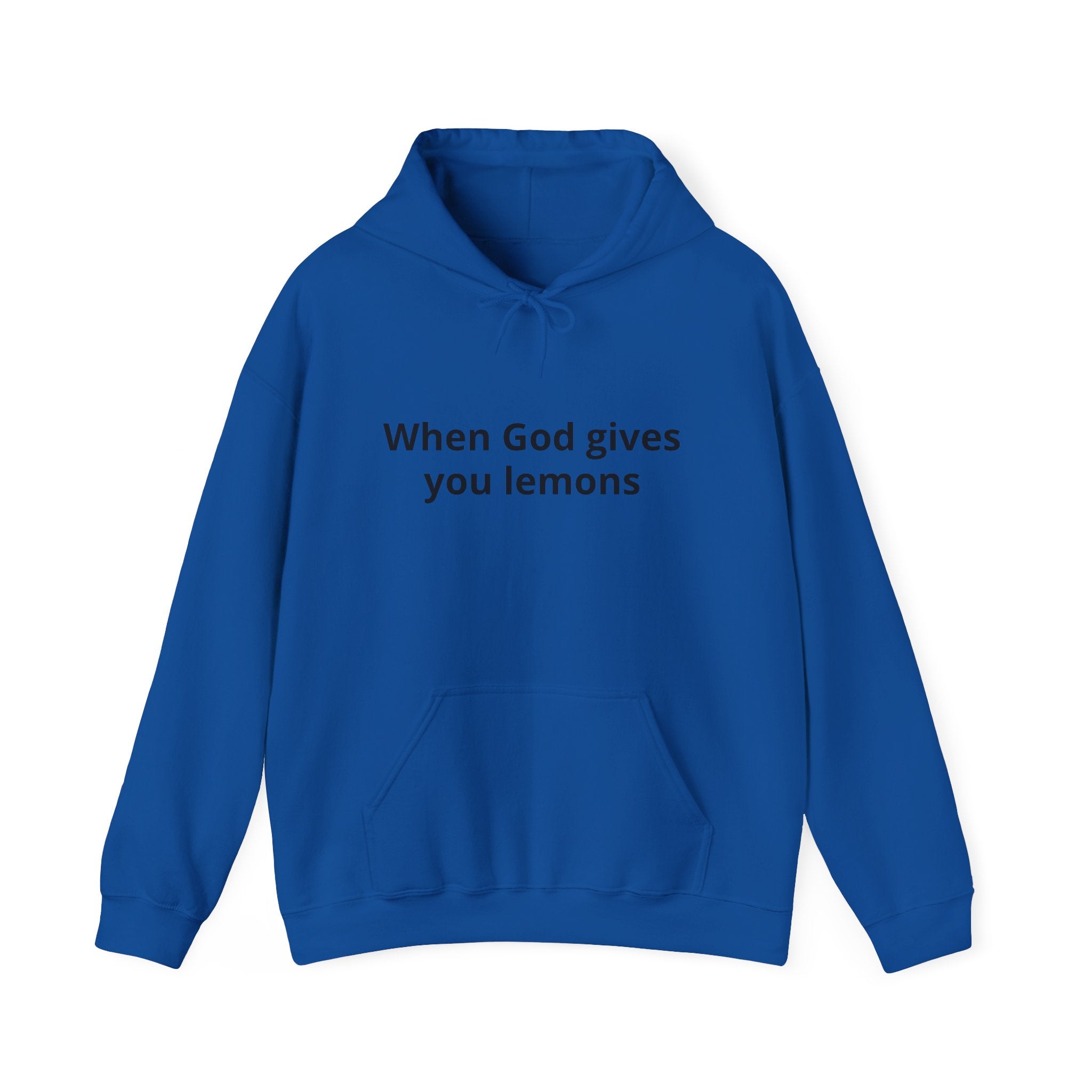 When God Gives You Lemons Hoodie – Christian Inspirational Pullover