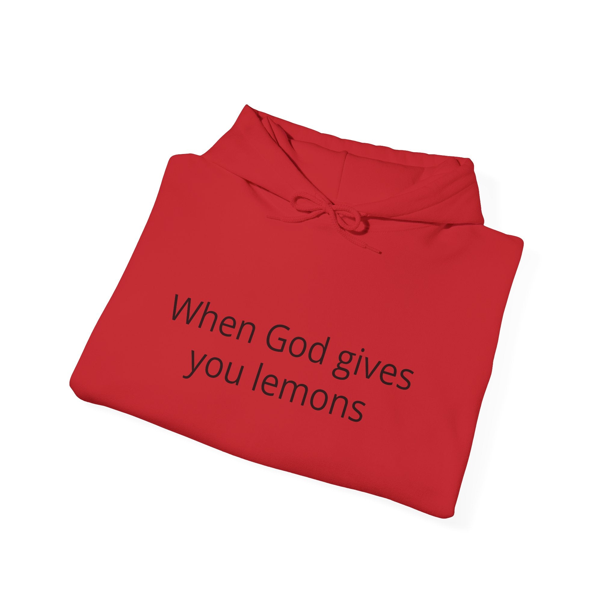 When God Gives You Lemons Hoodie – Christian Inspirational Pullover