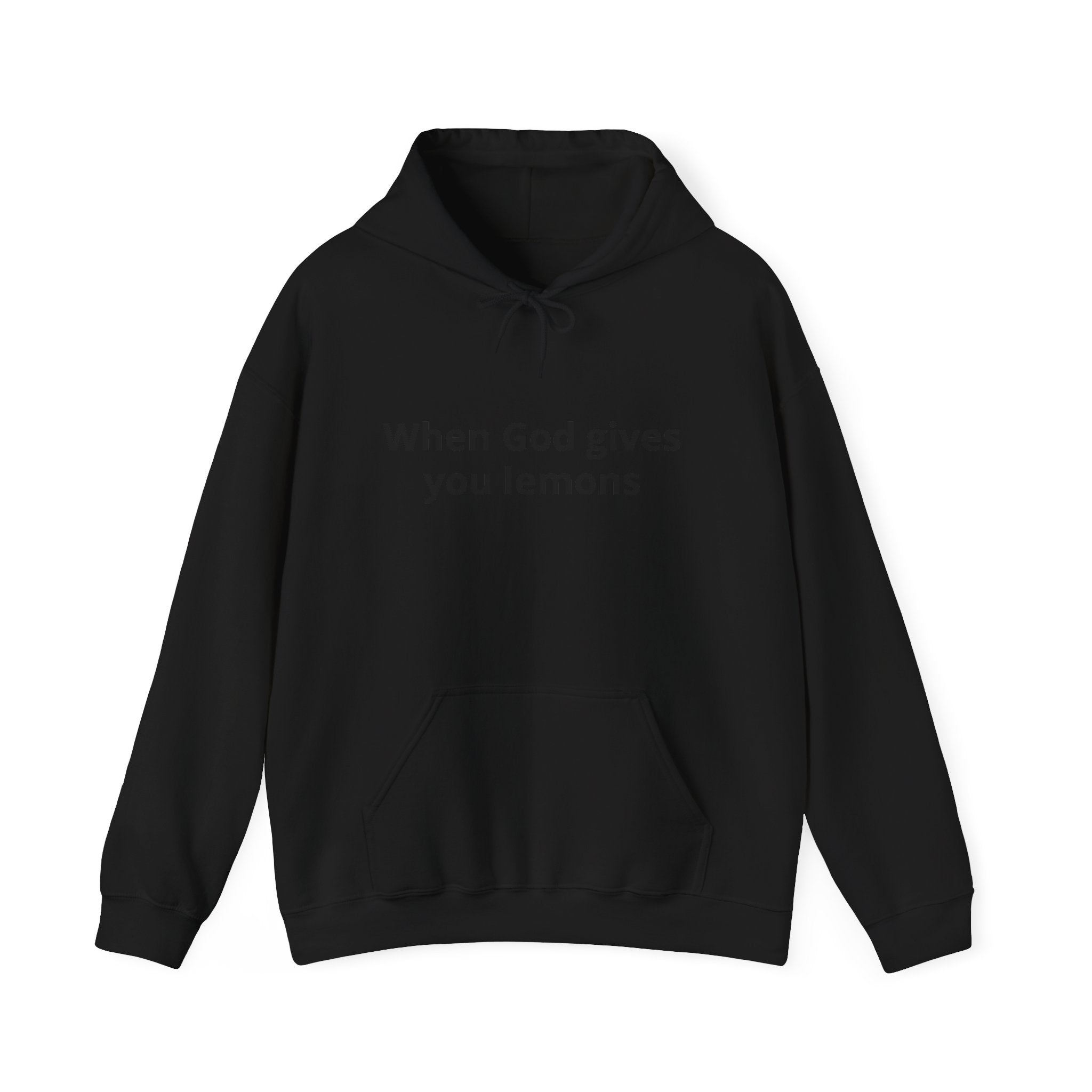 When God Gives You Lemons Hoodie – Christian Inspirational Pullover