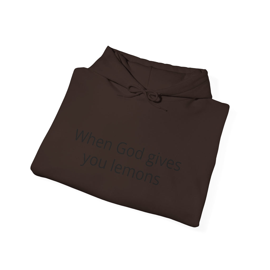 When God Gives You Lemons Hoodie – Christian Inspirational Pullover