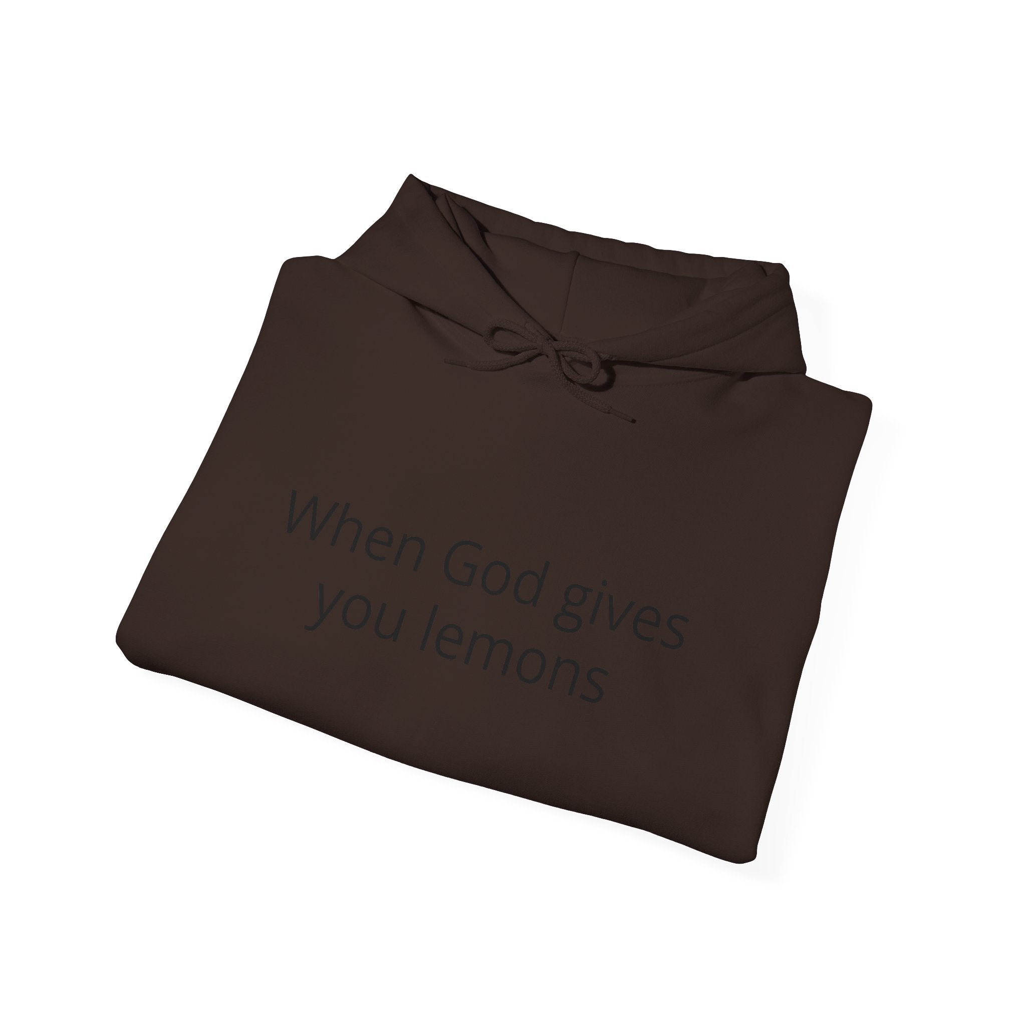 When God Gives You Lemons Hoodie – Christian Inspirational Pullover