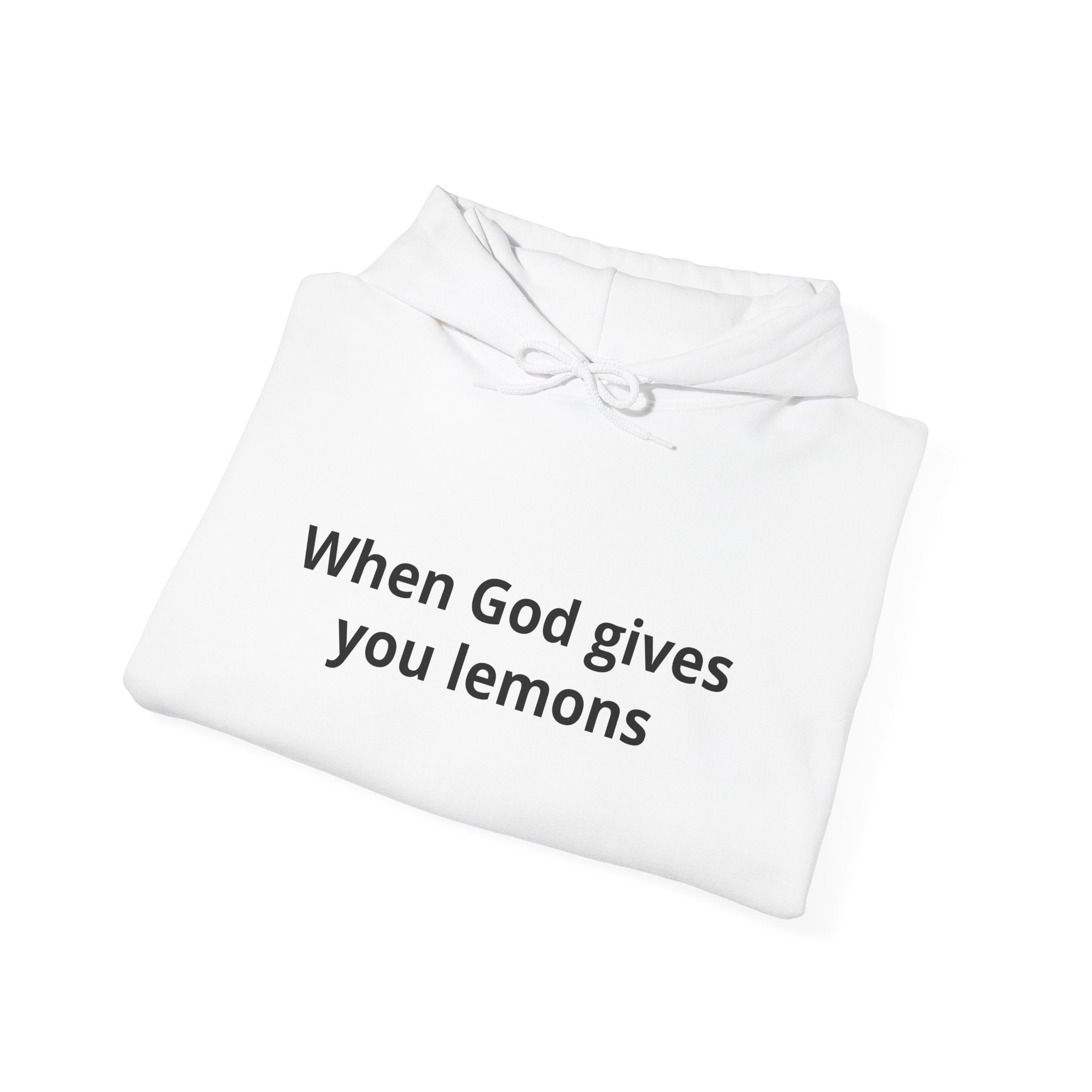 When God Gives You Lemons Hoodie – Christian Inspirational Pullover