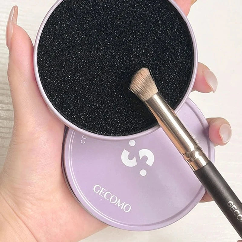 Makeup Brush Cleaning Box Quick Clean Sponge Eyeshadow Brushes Dry Cleaner Cosmetic Wash Clean Powder Tool Makeup Accessories