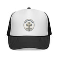 Faith Over Fear Trucker Cap — Christian Cross Mesh Hat