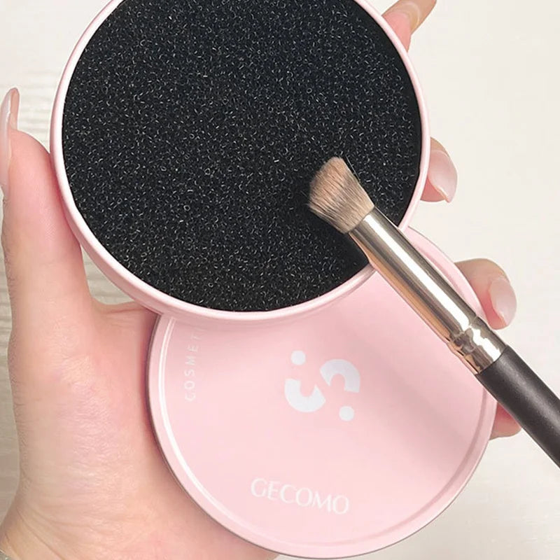 Makeup Brush Cleaning Box Quick Clean Sponge Eyeshadow Brushes Dry Cleaner Cosmetic Wash Clean Powder Tool Makeup Accessories