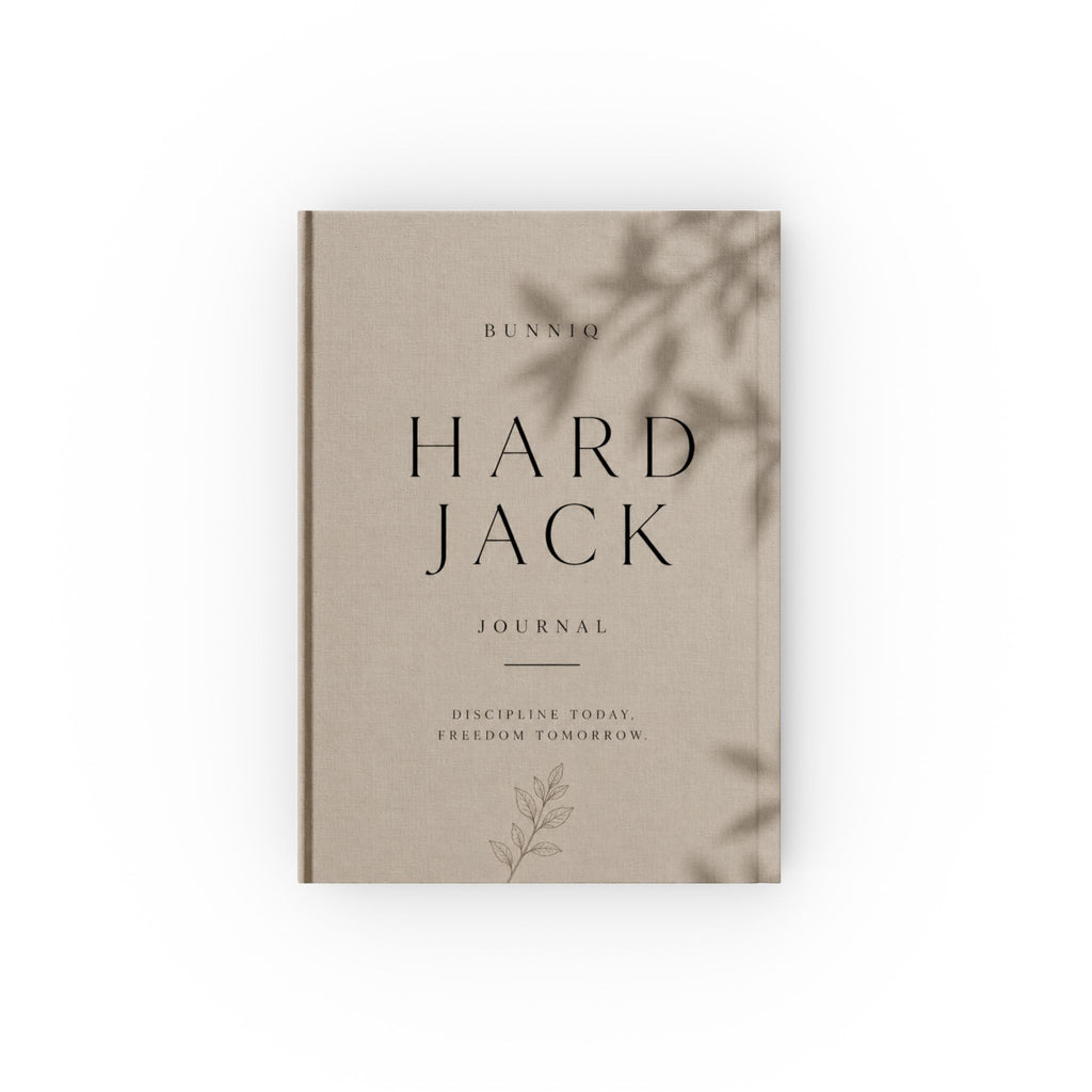 Hard Jack Hardback Journal — Elegant Neutral Hardcover Notebook for Notes & Journaling
