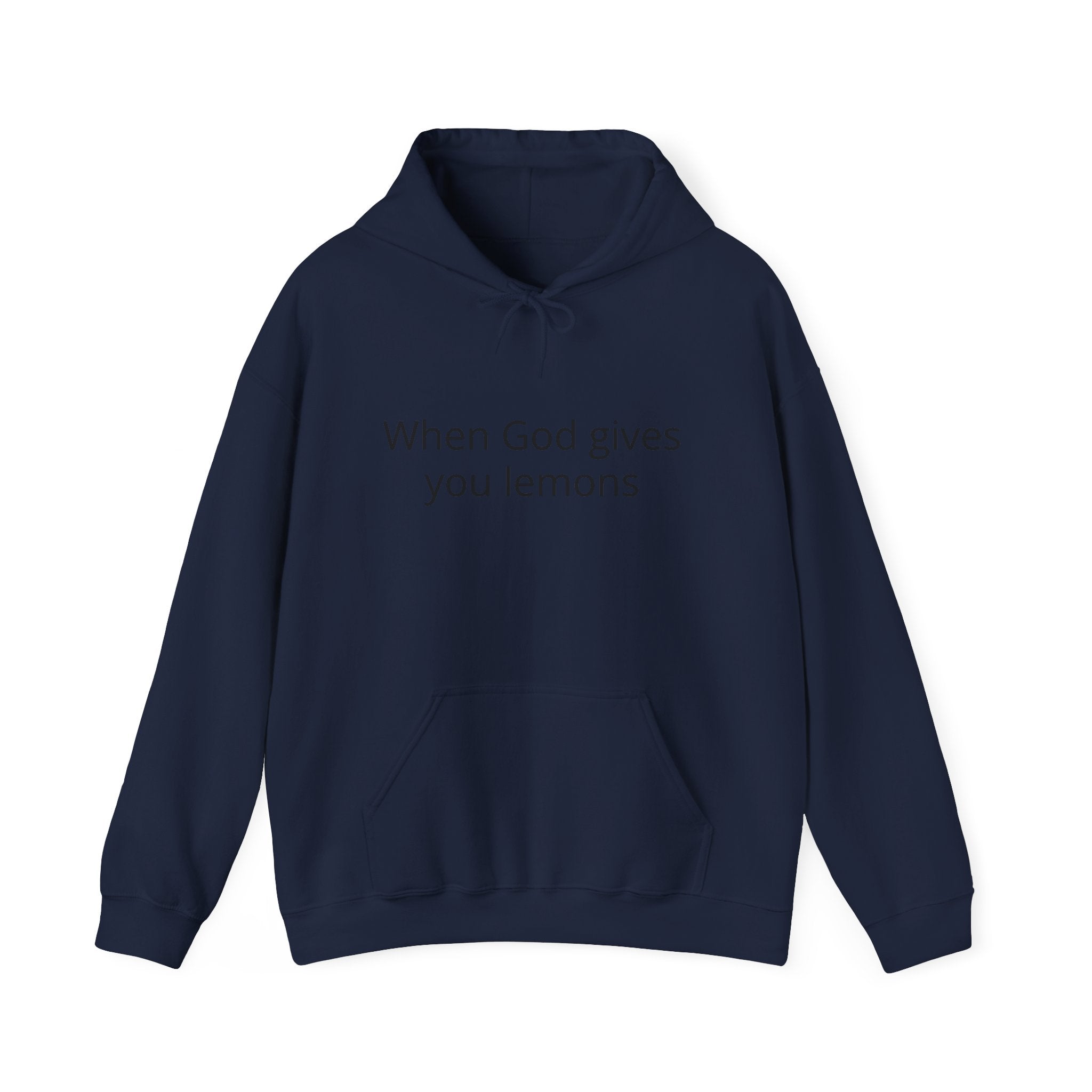 When God Gives You Lemons Hoodie – Christian Inspirational Pullover
