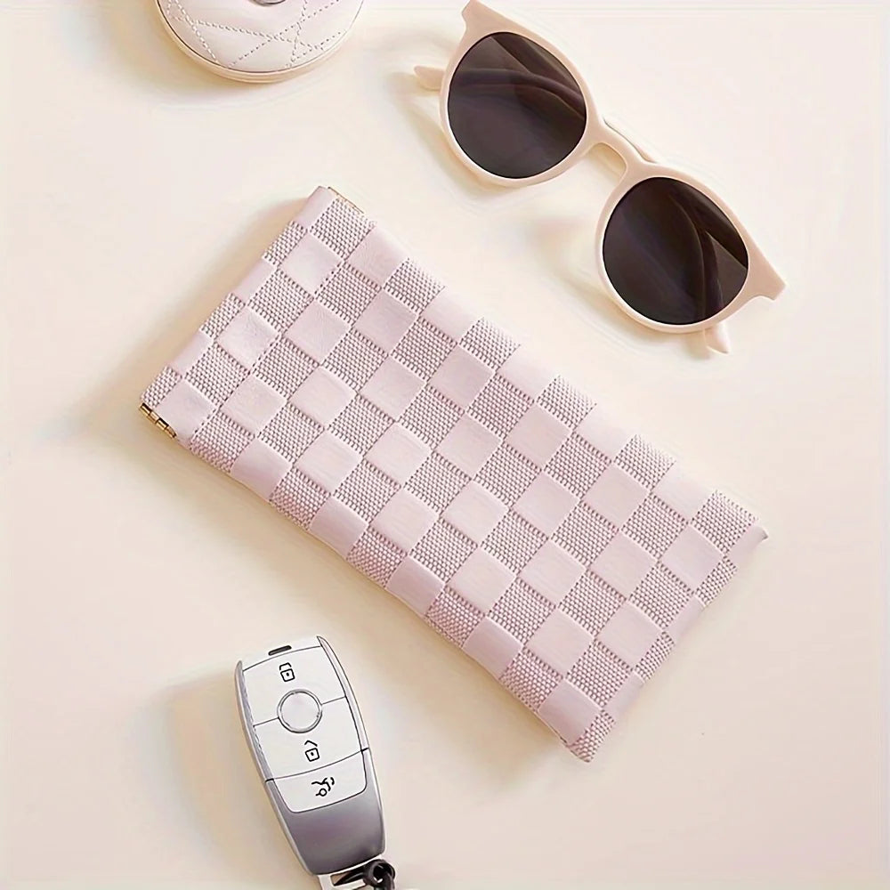 1pc glasses leather storage bag Sunglasses myopia glasses sunglasses storage bag to carry out convenient for men and women glass