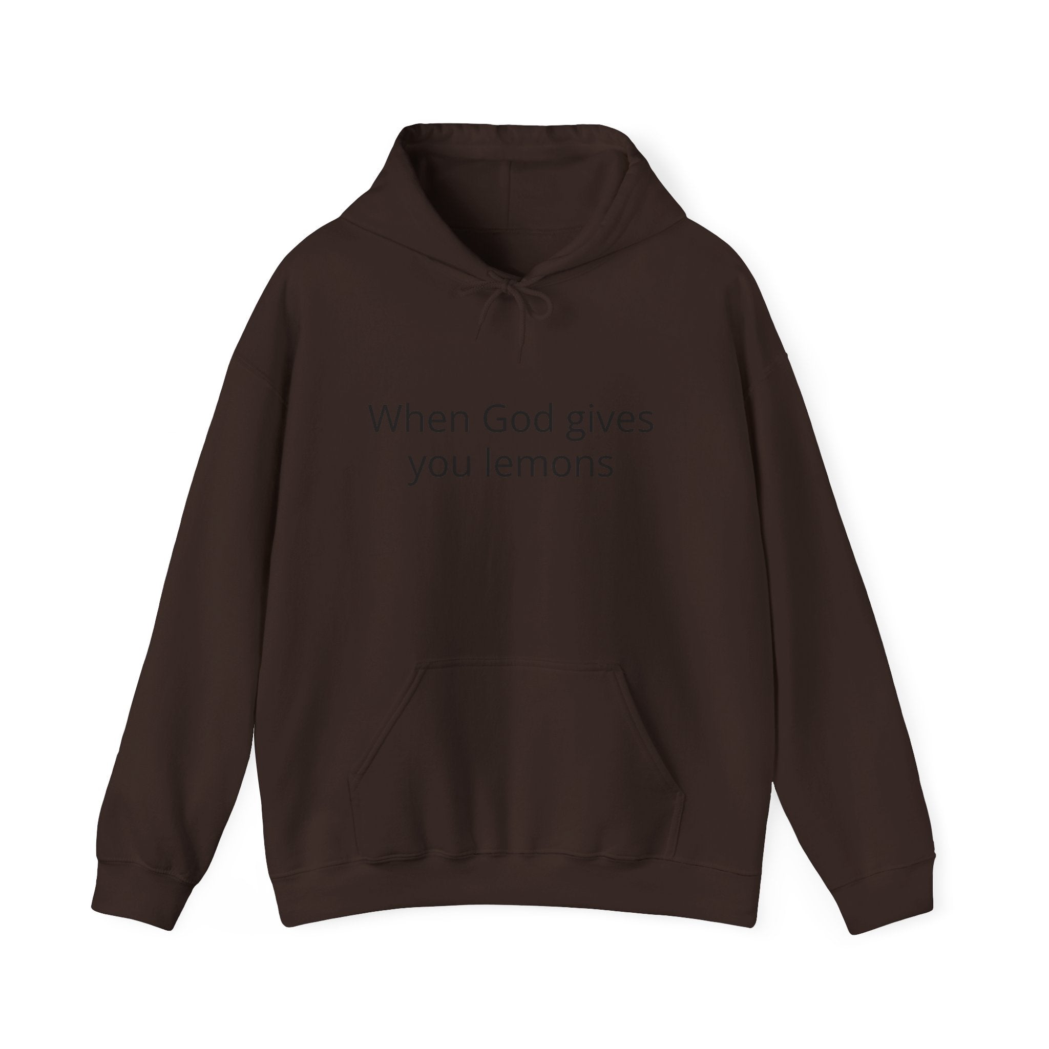 When God Gives You Lemons Hoodie – Christian Inspirational Pullover