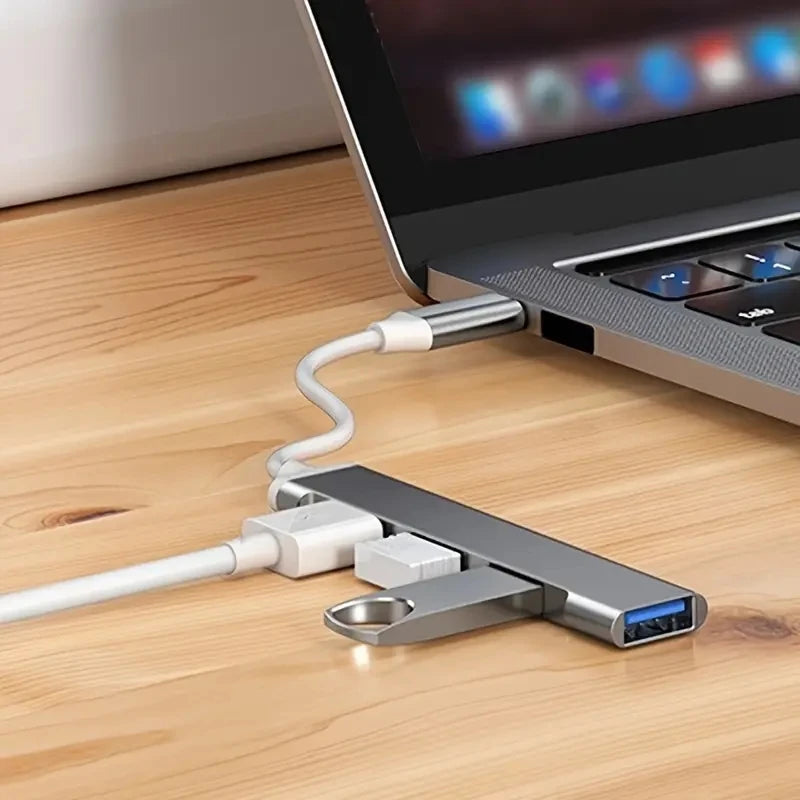 4‑Port USB‑C Hub Adapter