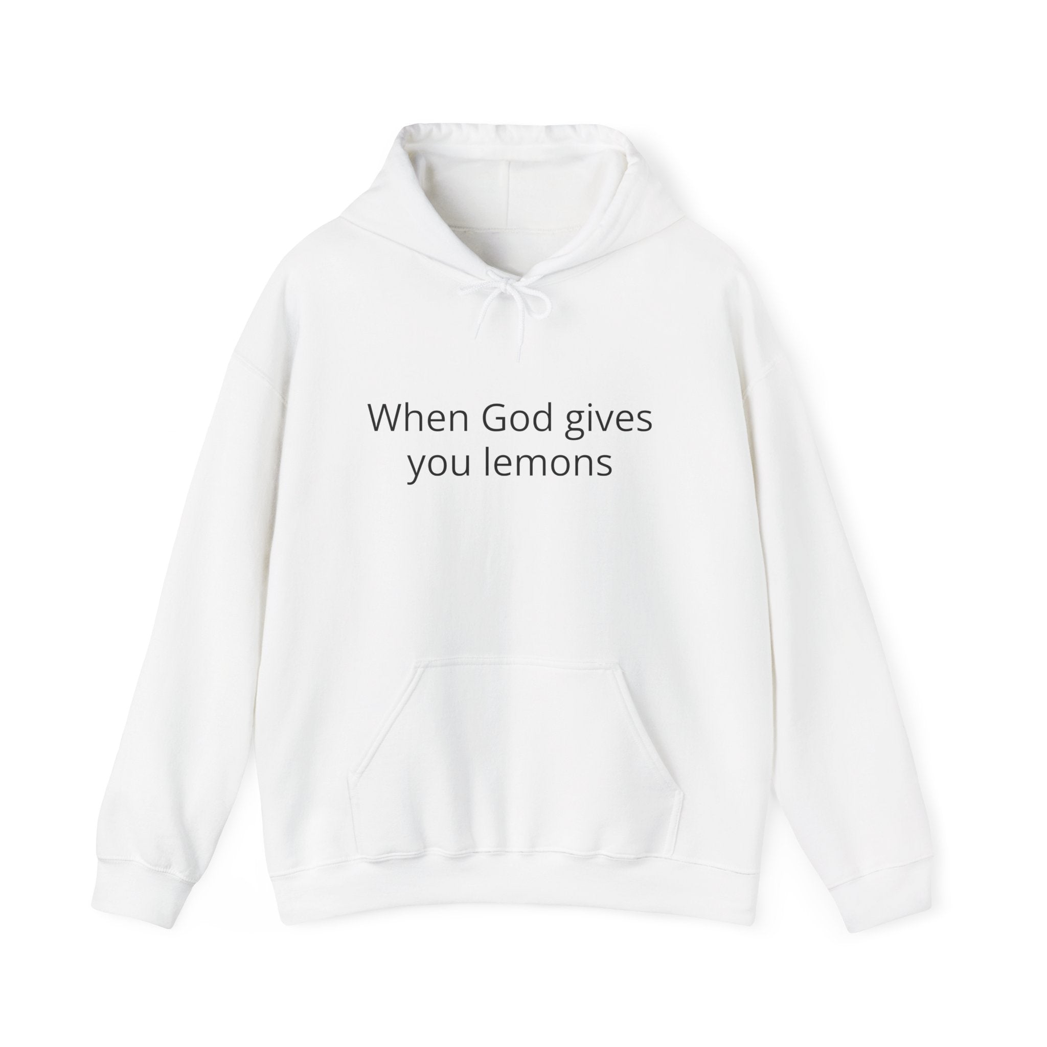 When God Gives You Lemons Hoodie – Christian Inspirational Pullover