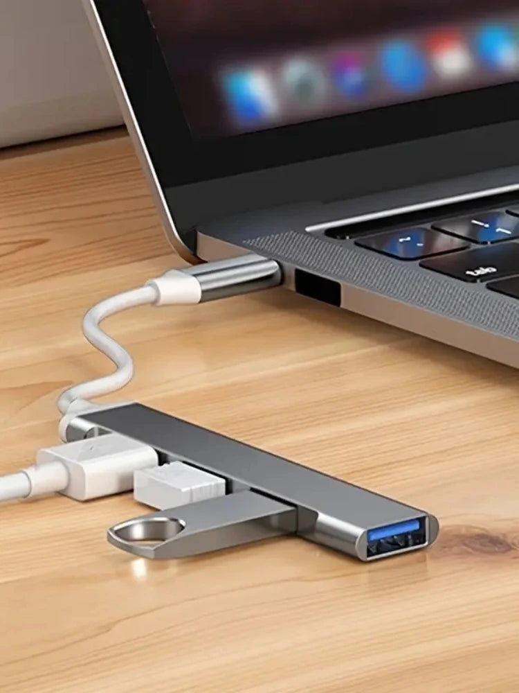 4‑Port USB‑C Hub Adapter