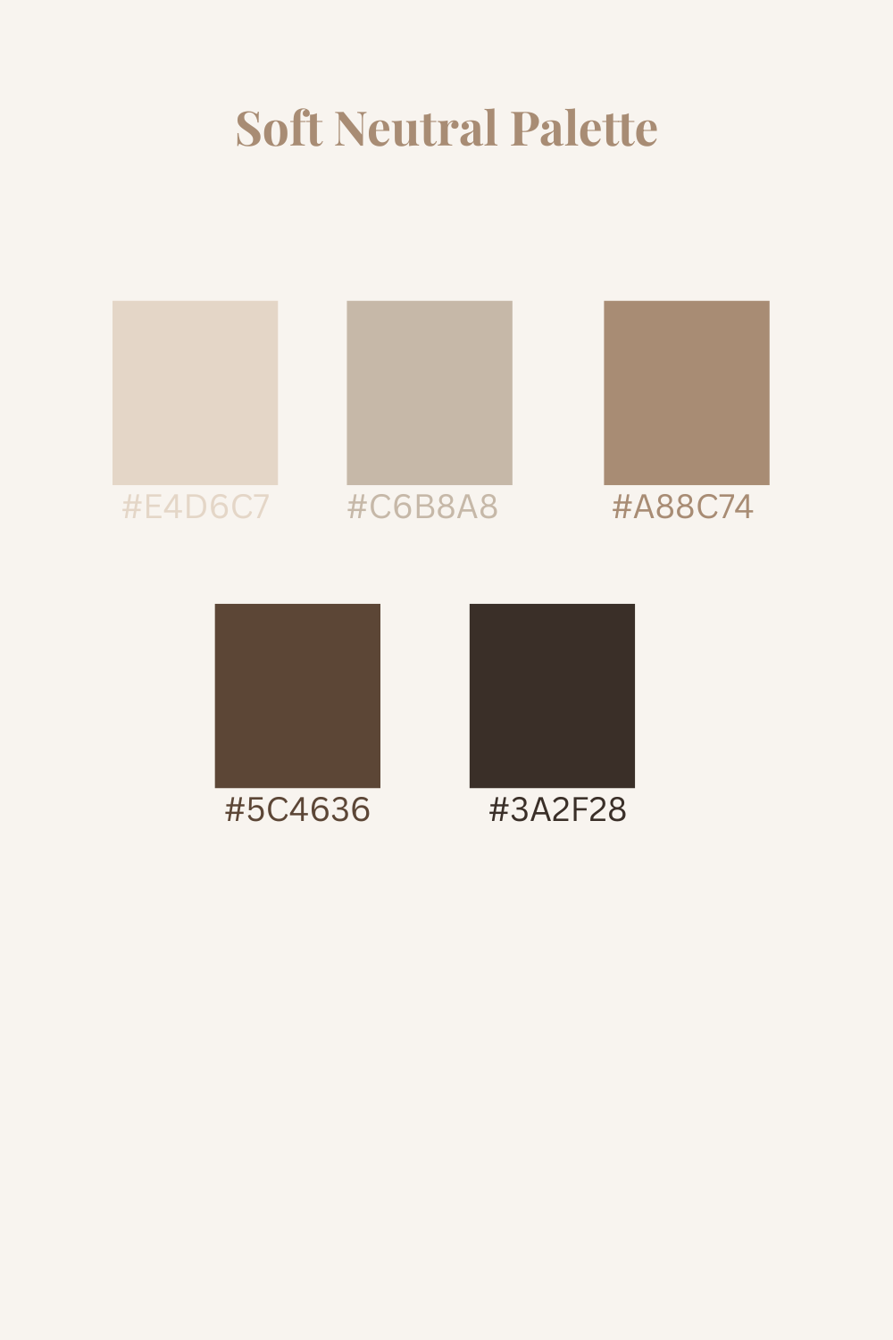 Soft Neutral Branding Kit | Minimal Logo Pack | Canva Brand Identity Template