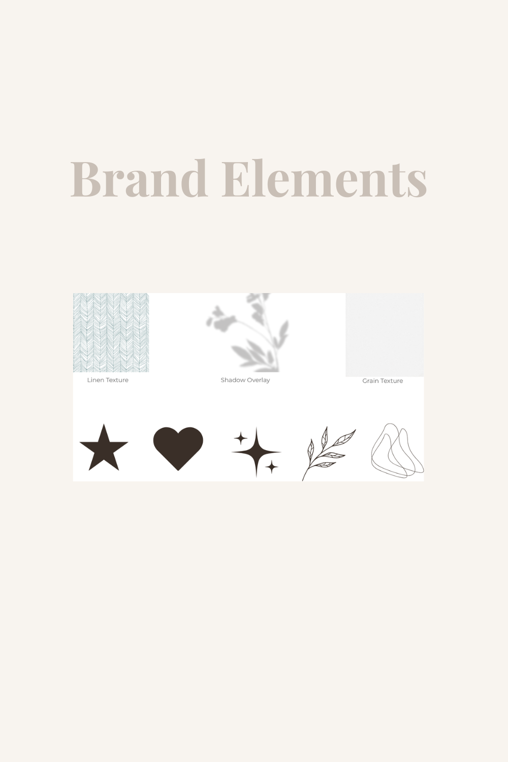Soft Neutral Branding Kit | Minimal Logo Pack | Canva Brand Identity Template